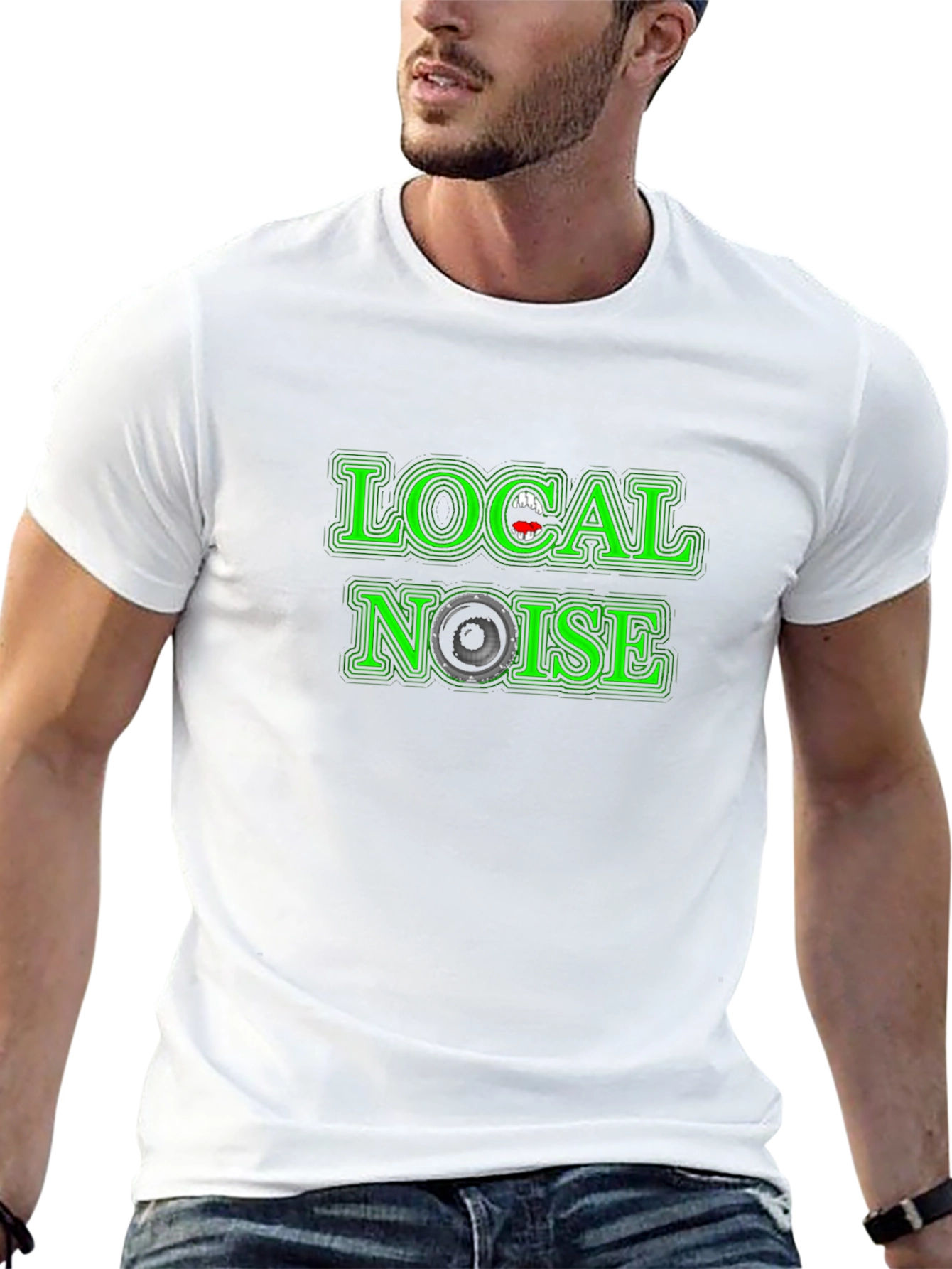 Local Noise Black Graphic Tee