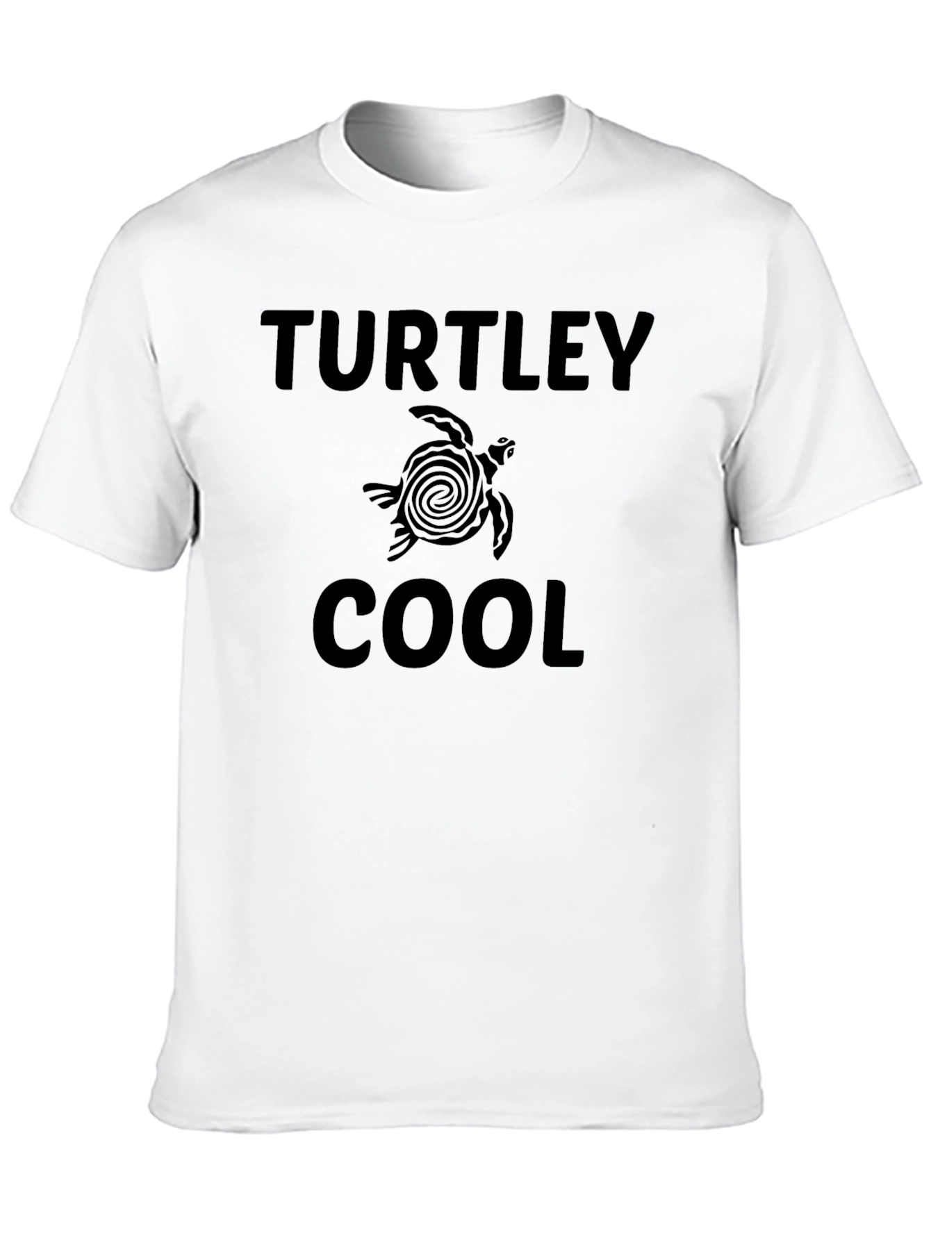 Turtley Cool Black T-Shirt