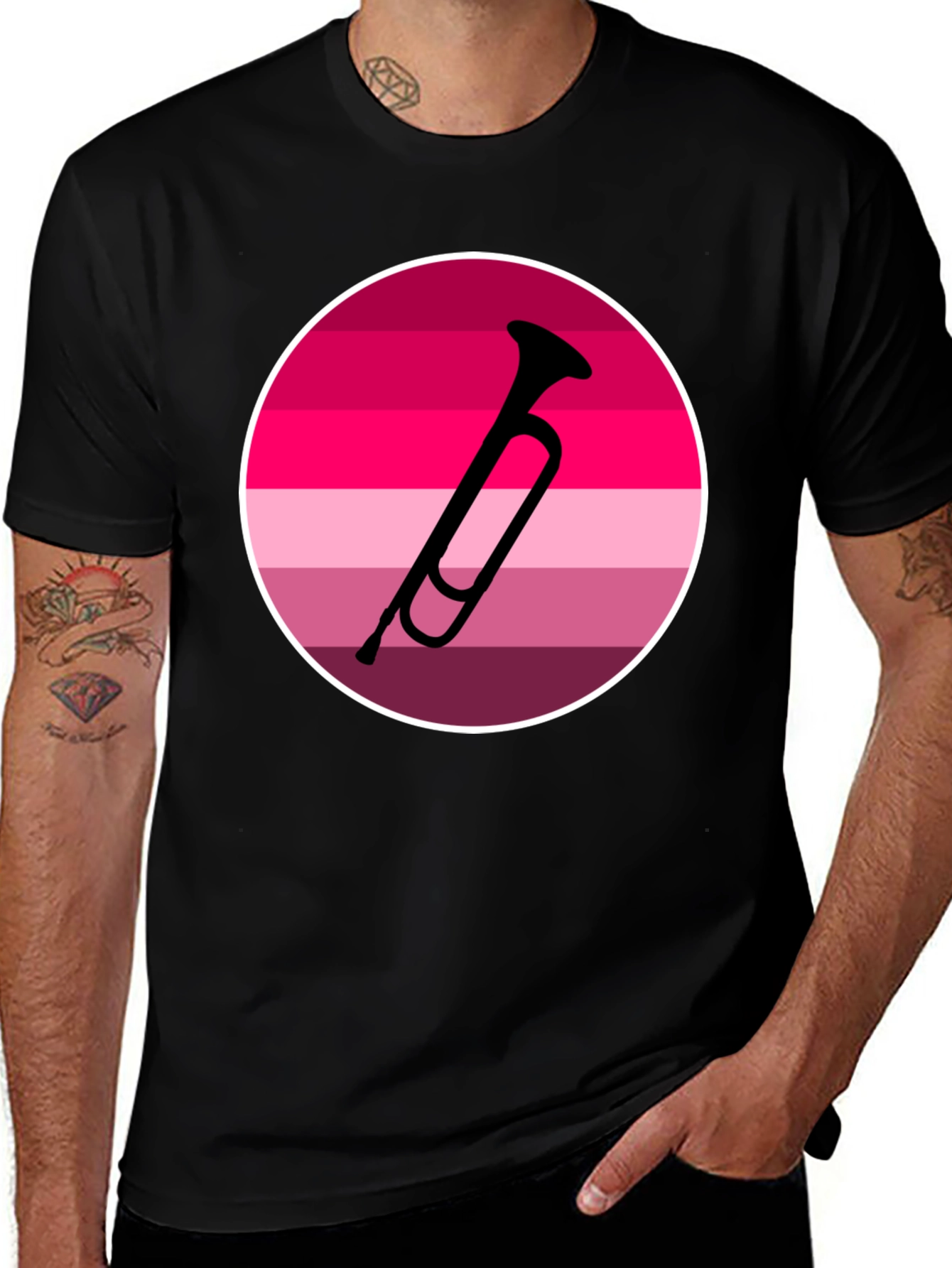 Trumpet Silhouette Tee