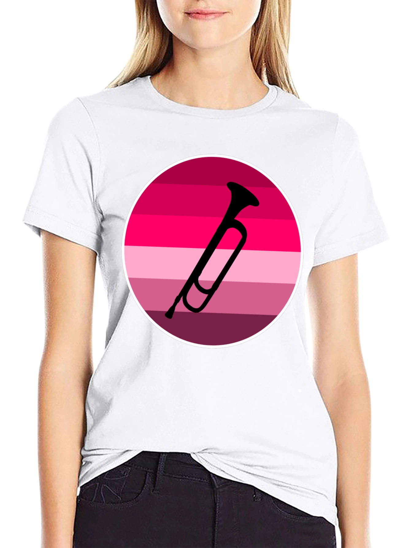 Trumpet Silhouette Tee