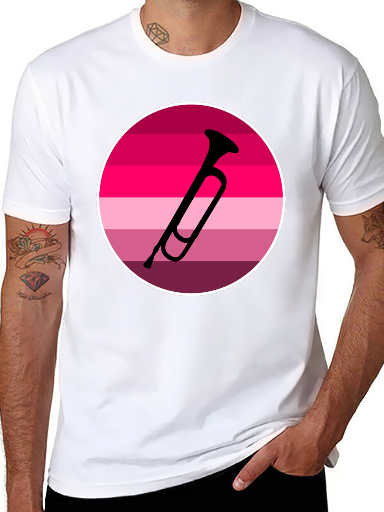 Trumpet Silhouette Tee