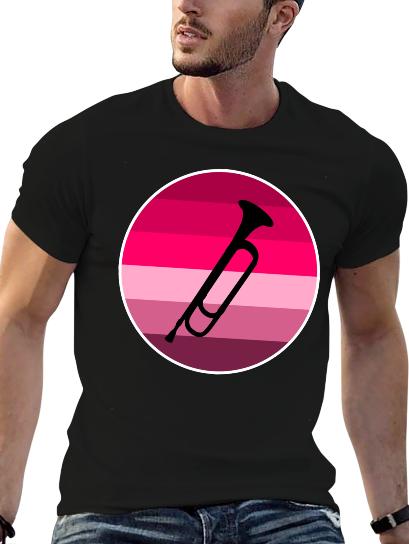 Trumpet Silhouette Tee