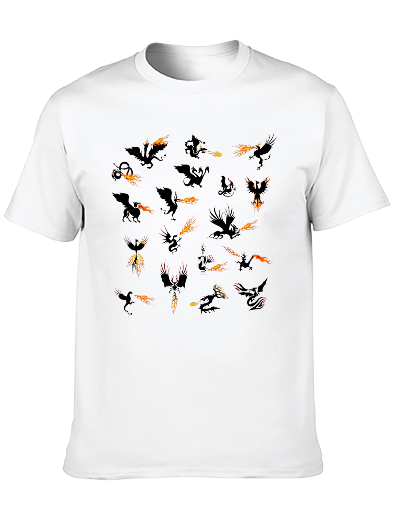 Dragon Fire Black T-Shirt