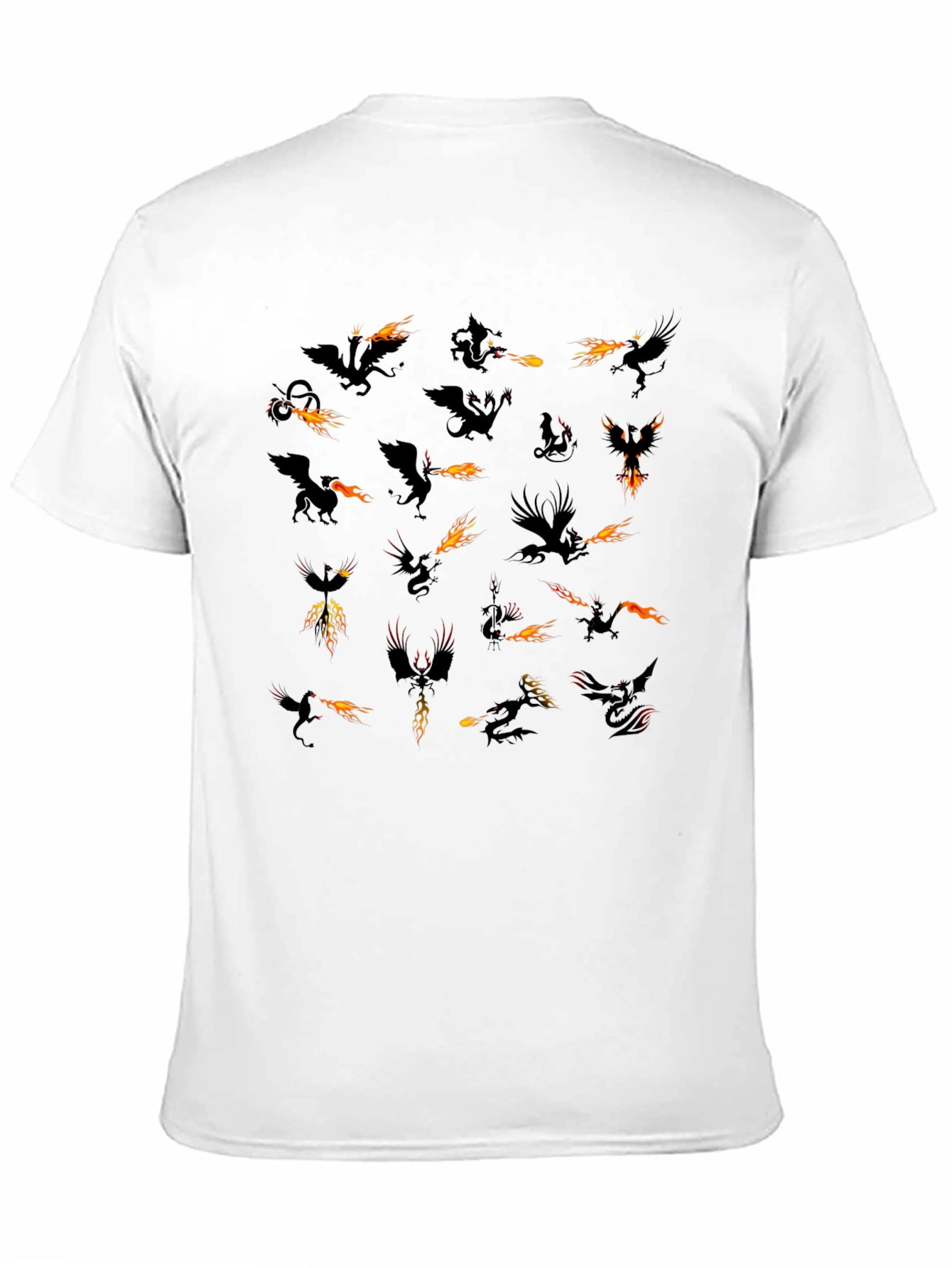 Dragon Fire Black T-Shirt