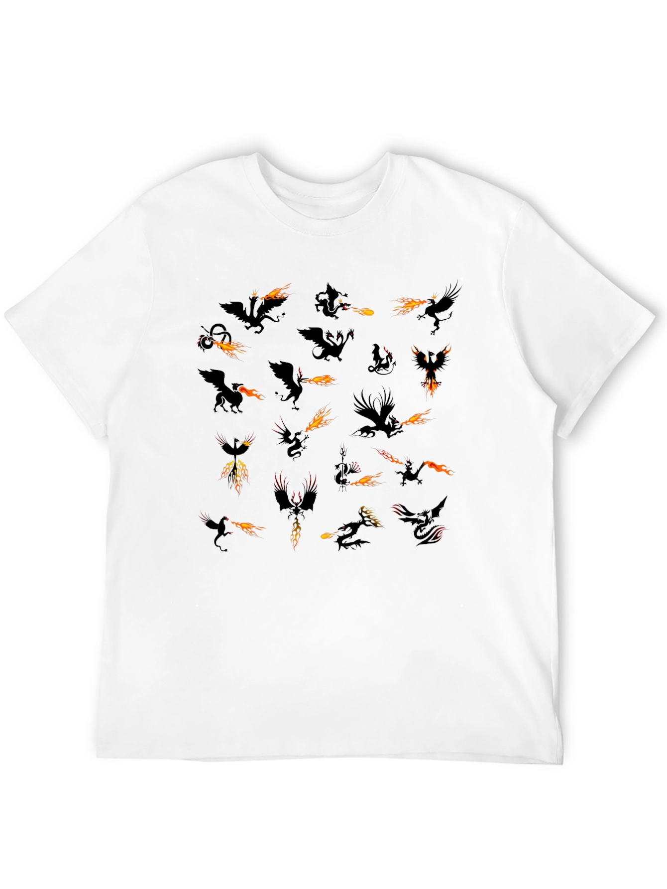 Dragon Fire Black T-Shirt