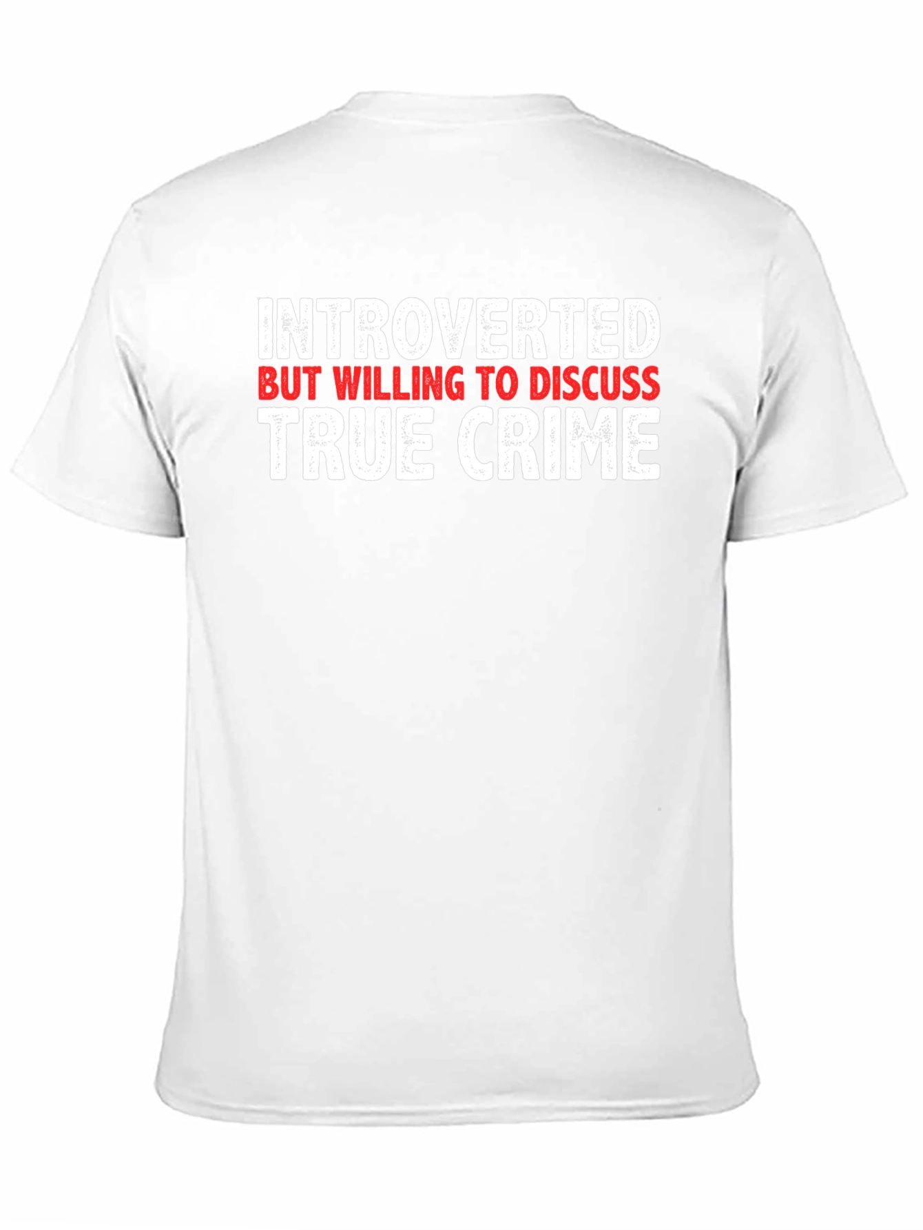 Introverted True Crime T-Shirt