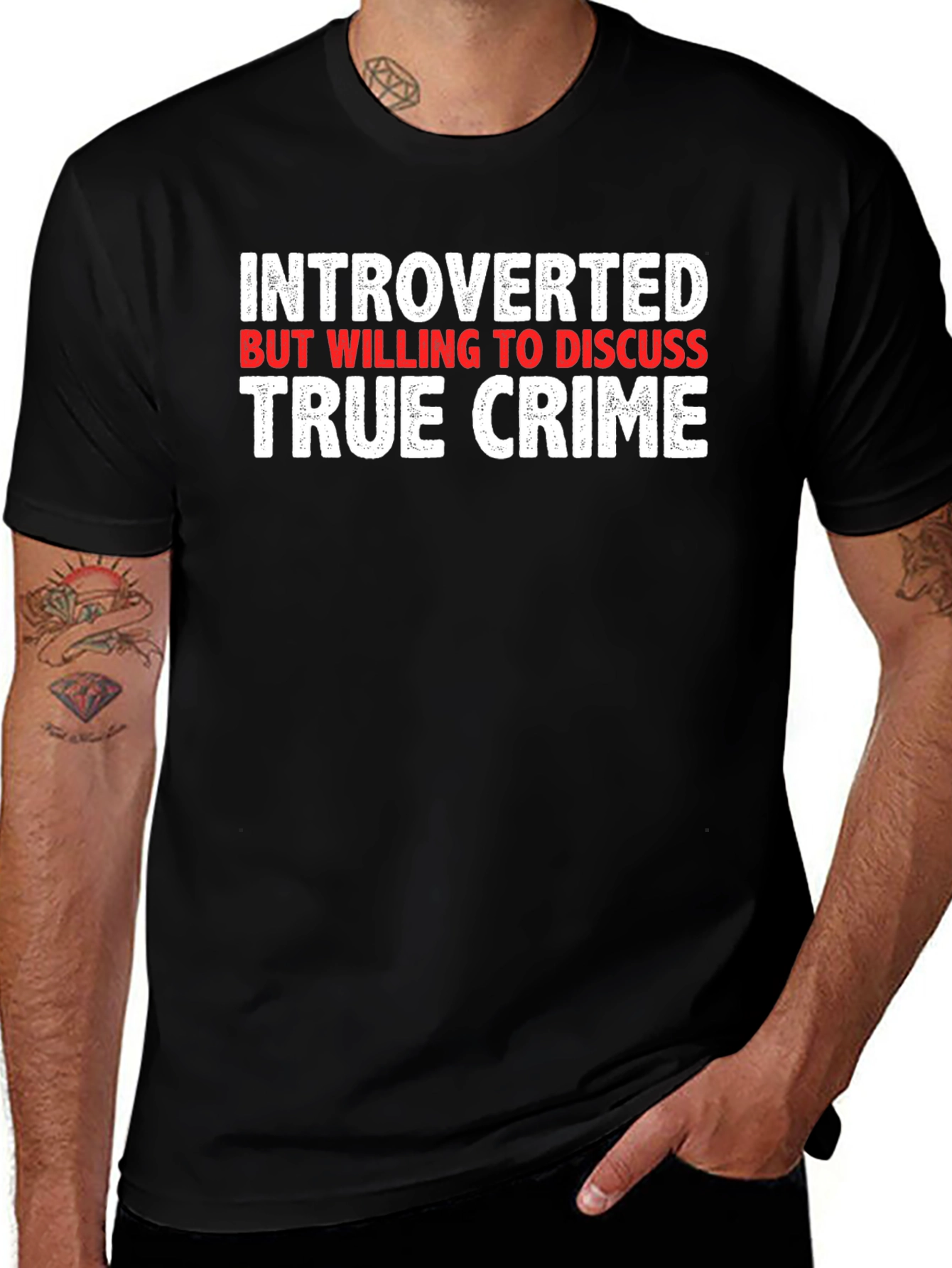 Introverted True Crime T-Shirt