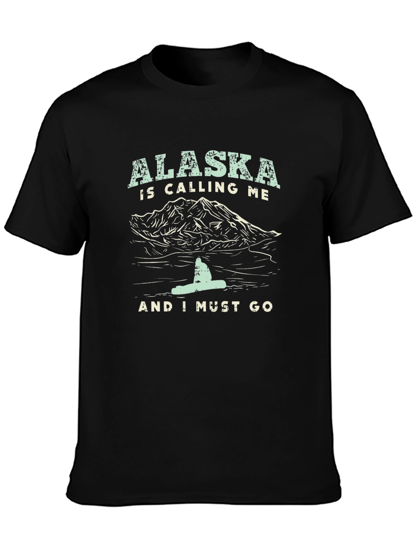 Alaska Calling T-Shirt - Mountain & Nature Lover Tee