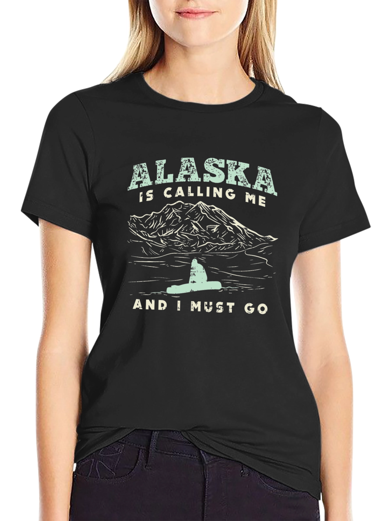 Alaska Calling T-Shirt - Mountain & Nature Lover Tee