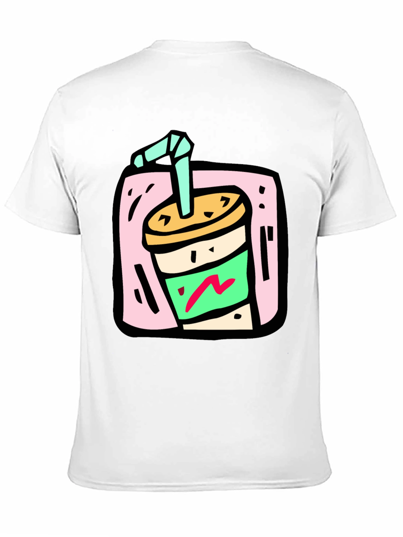 Retro Soda Graphic Tee - Black