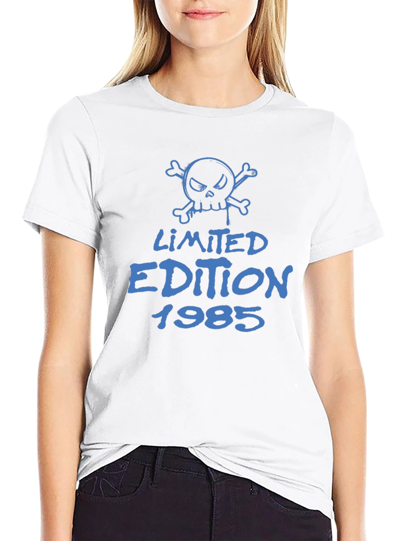 Limited Edition 1985 Skull Graphic T-Shirt