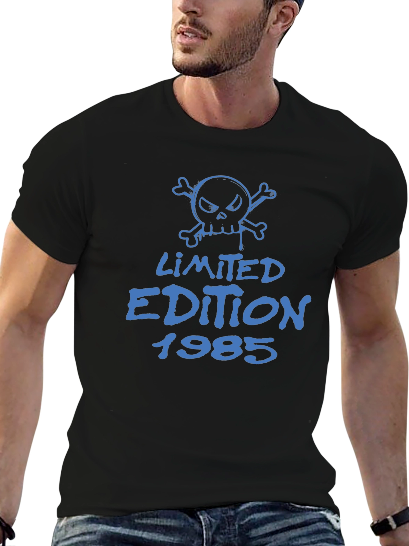Limited Edition 1985 Skull Graphic T-Shirt