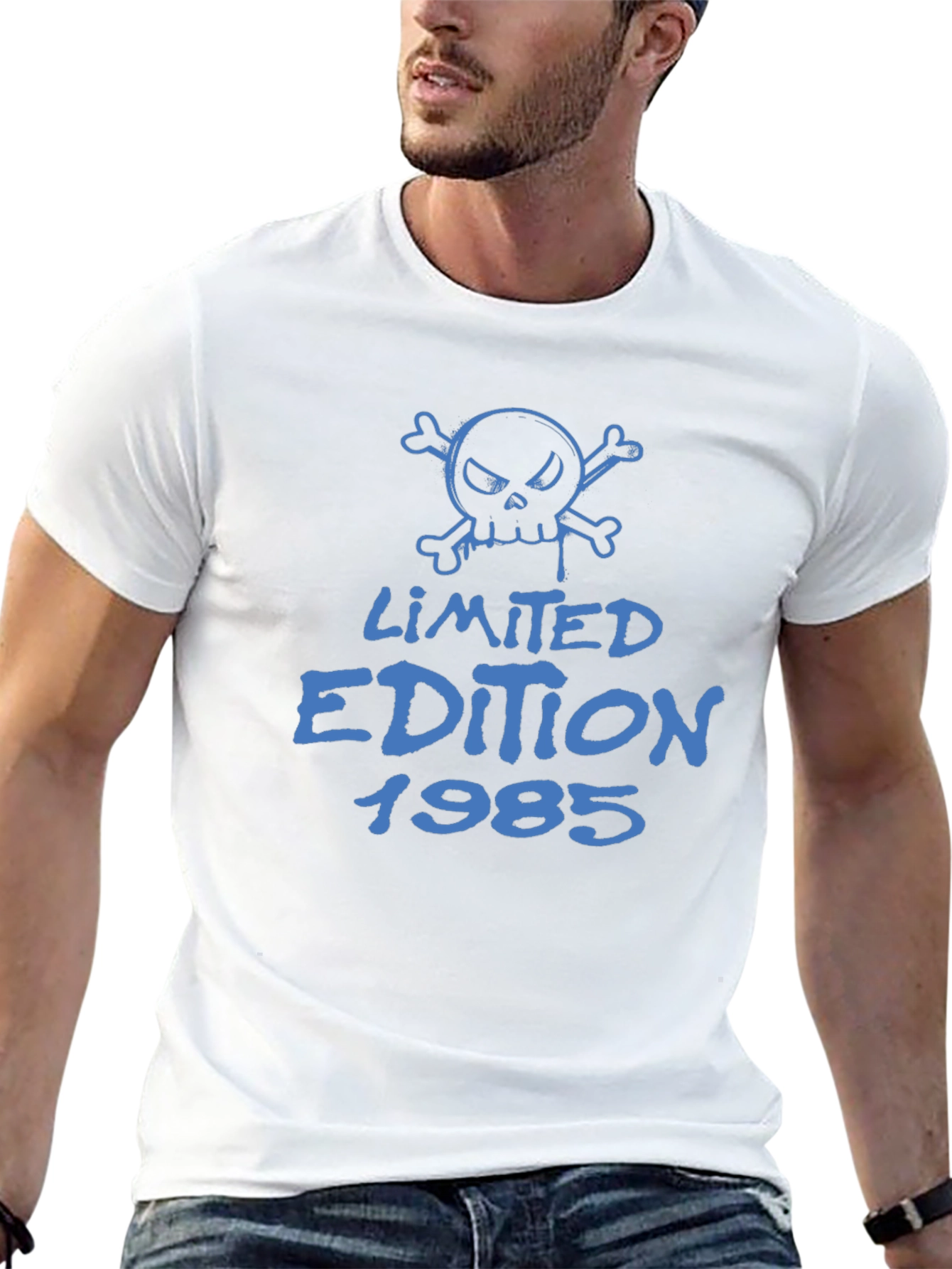 Limited Edition 1985 Skull Graphic T-Shirt