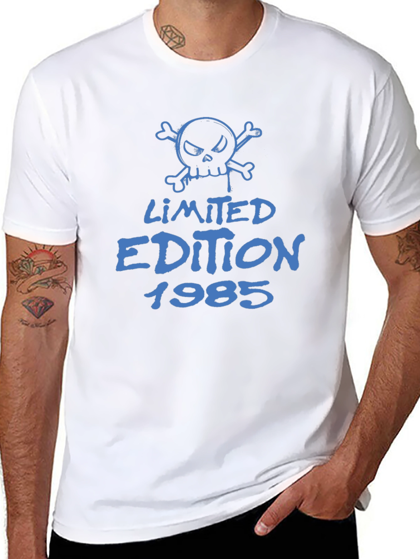 Limited Edition 1985 Skull Graphic T-Shirt