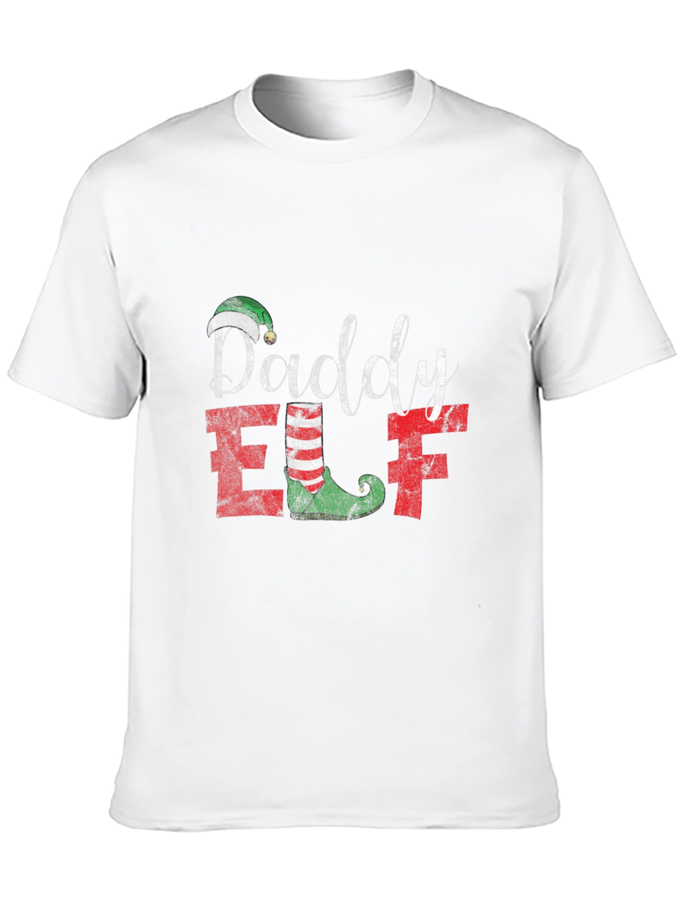 Daddy Elf T-Shirt - Holiday Festive Tee
