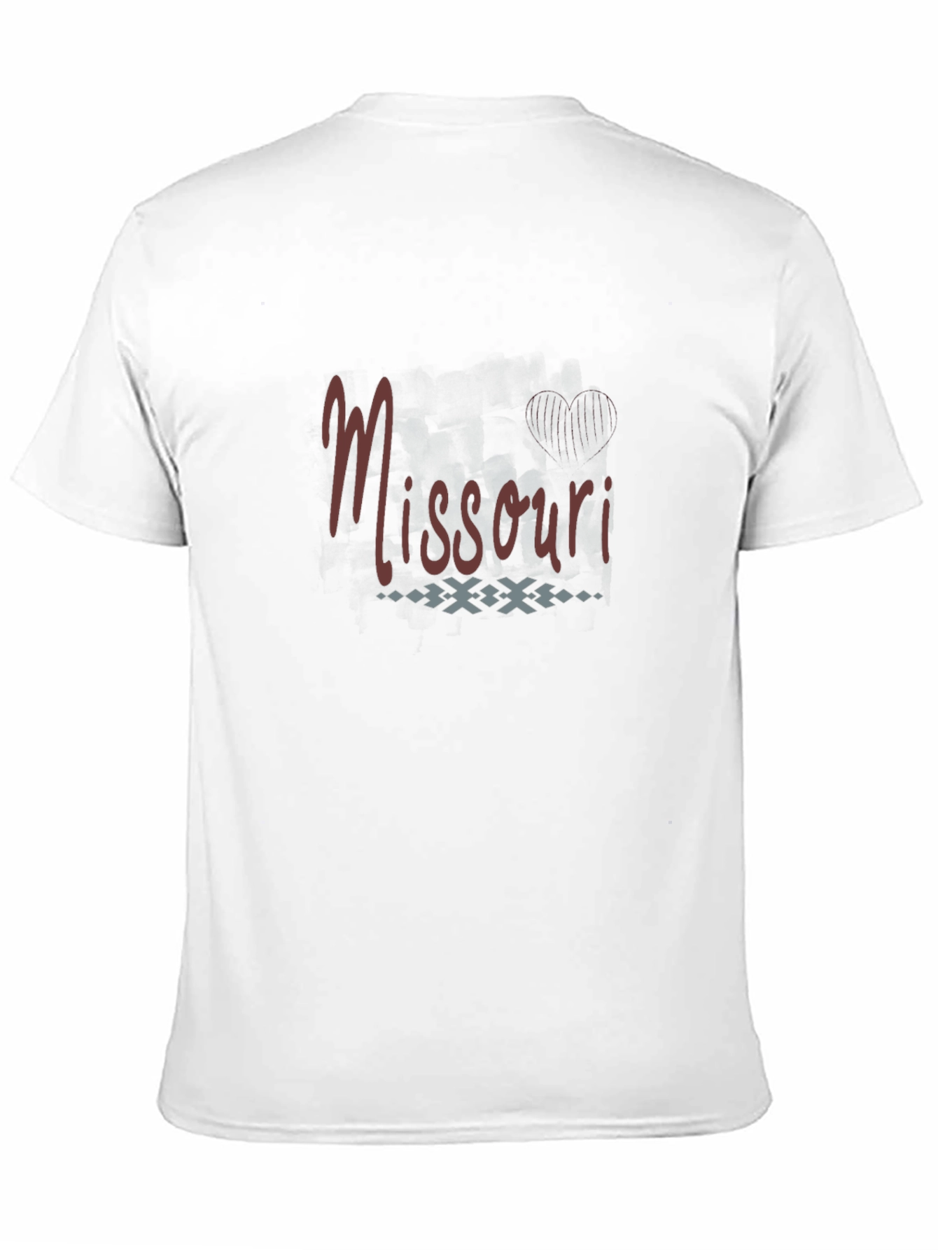 Missouri Graphic T-Shirt | Black Crew Neck Tee