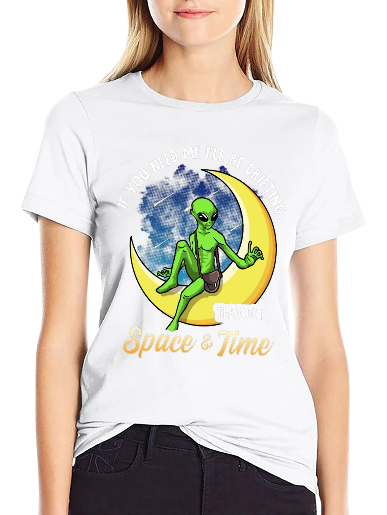 Drifting Alien Graphic Tee