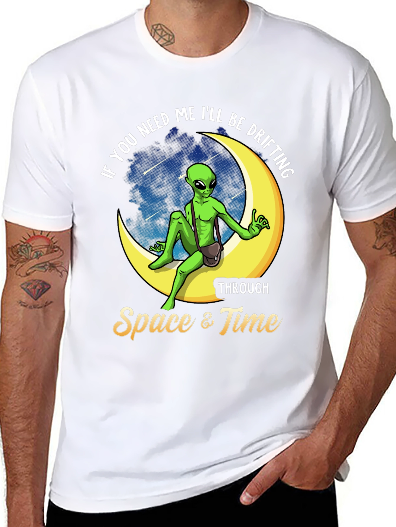 Drifting Alien Graphic Tee
