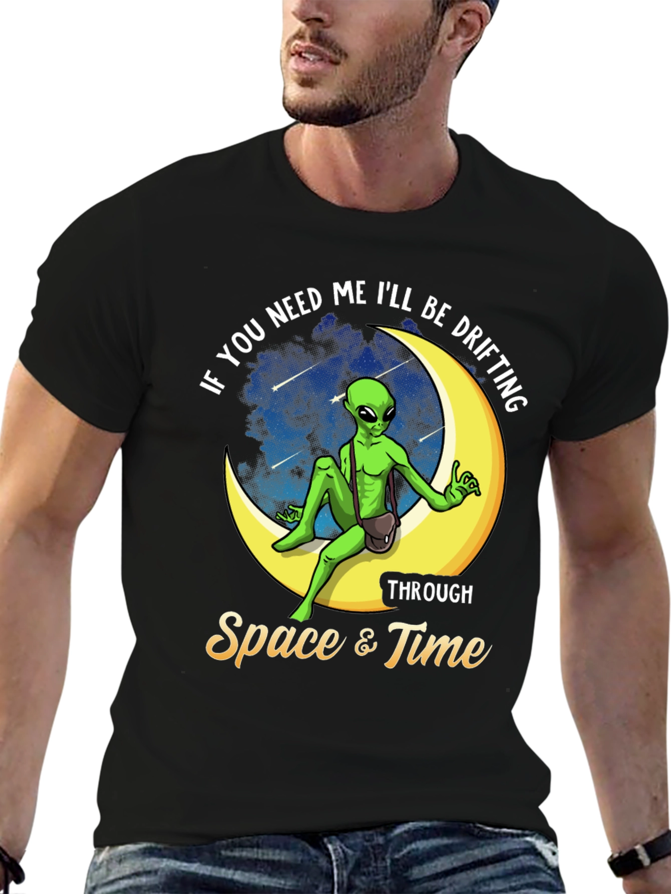 Drifting Alien Graphic Tee