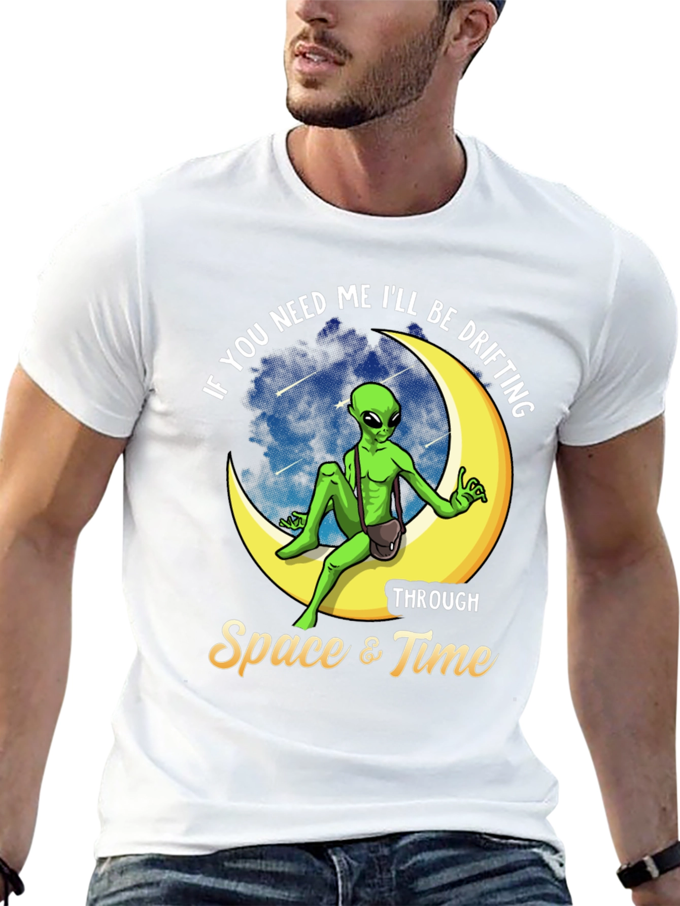 Drifting Alien Graphic Tee