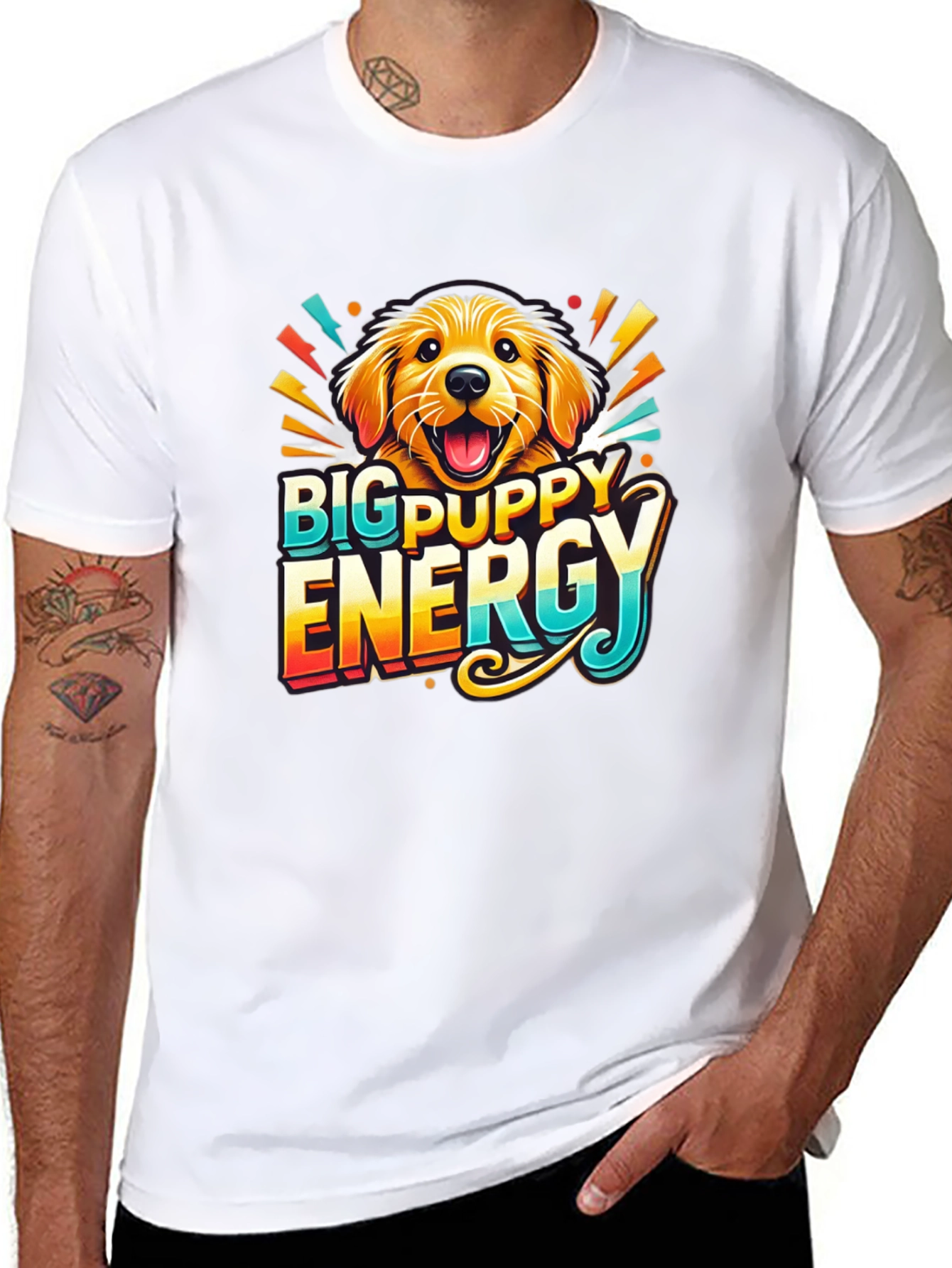 Big Puppy Energy Graphic Tee