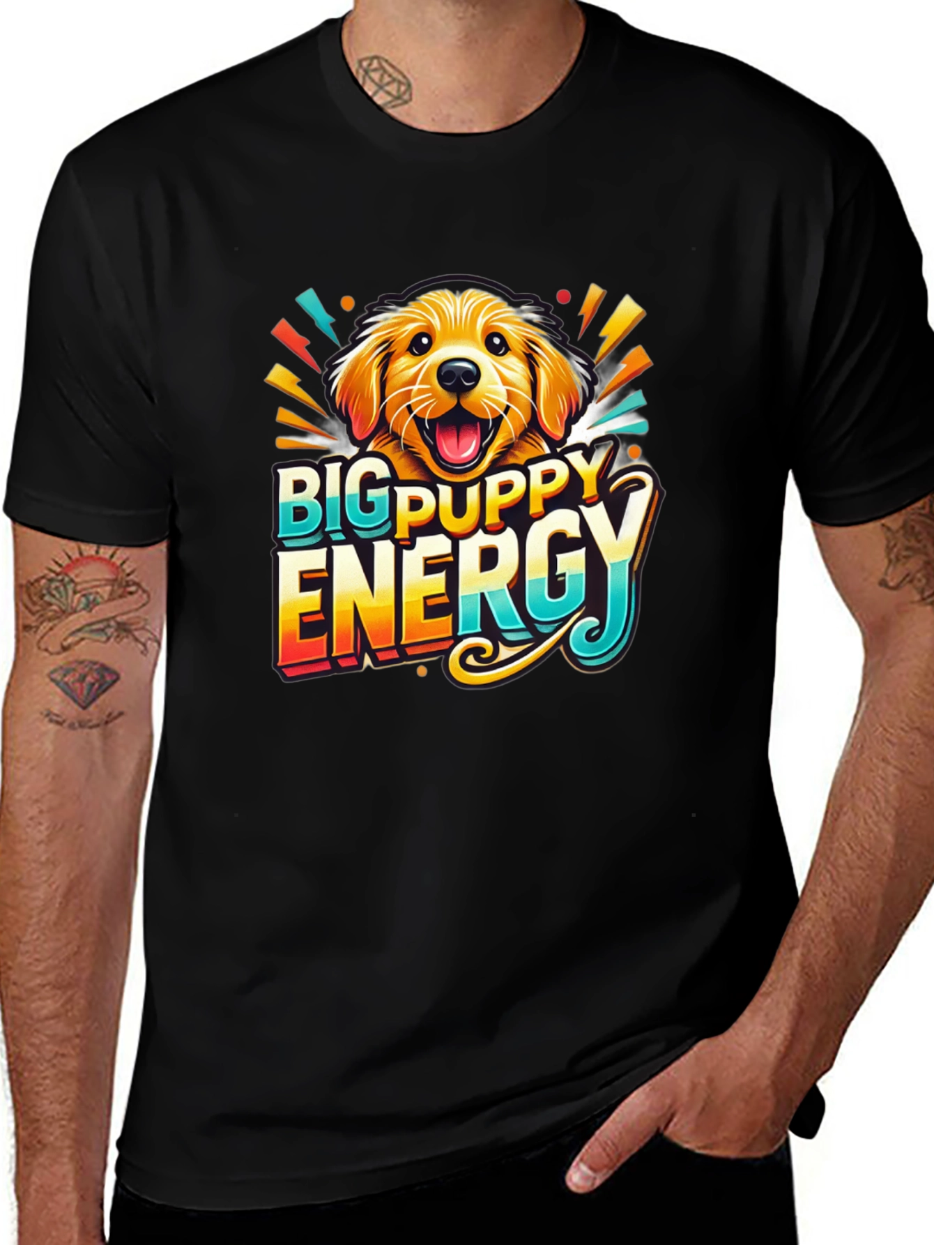 Big Puppy Energy Graphic Tee