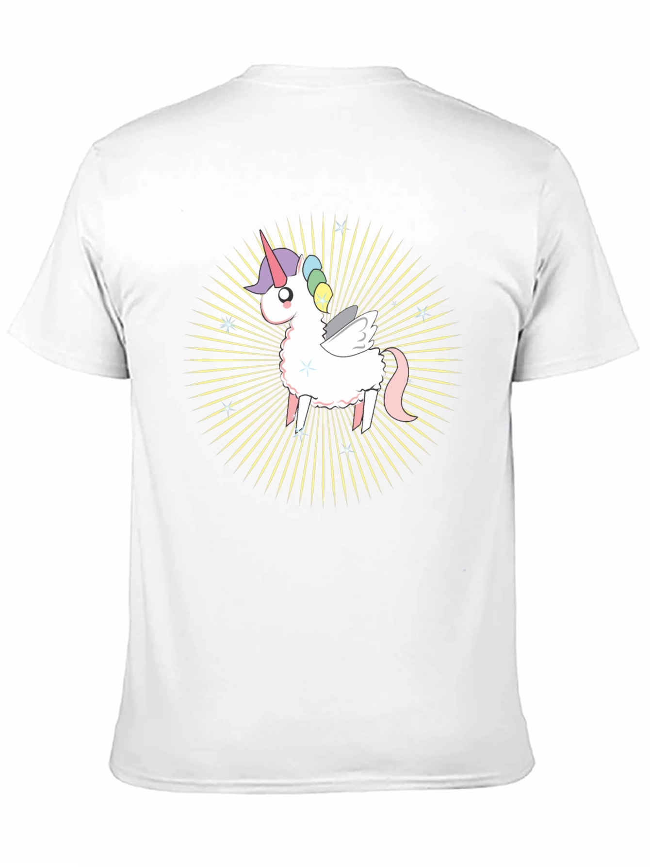 Unicorn Graphic T-Shirt - Black