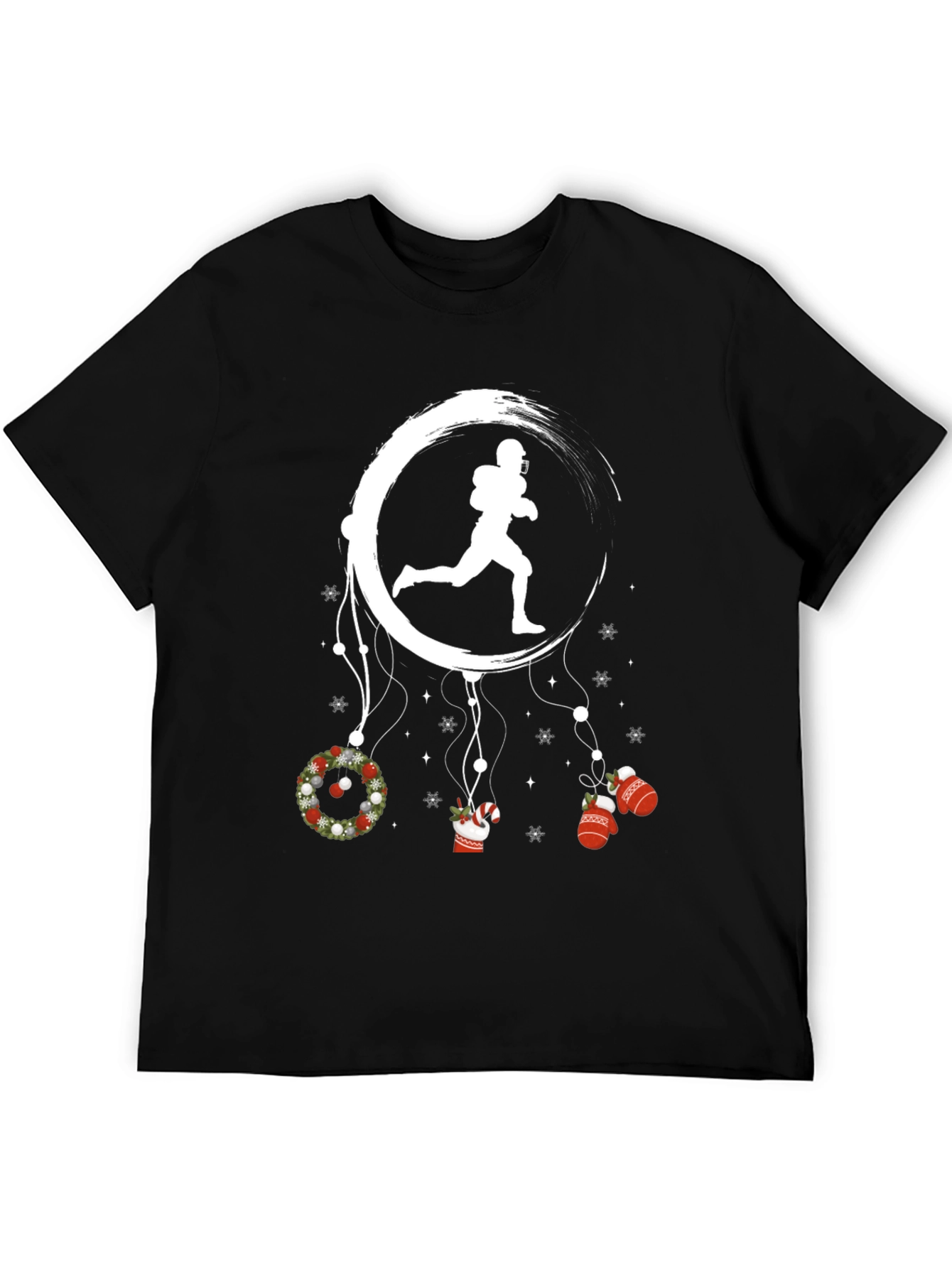 Football Dreamcatcher T-Shirt: Holiday Spirit