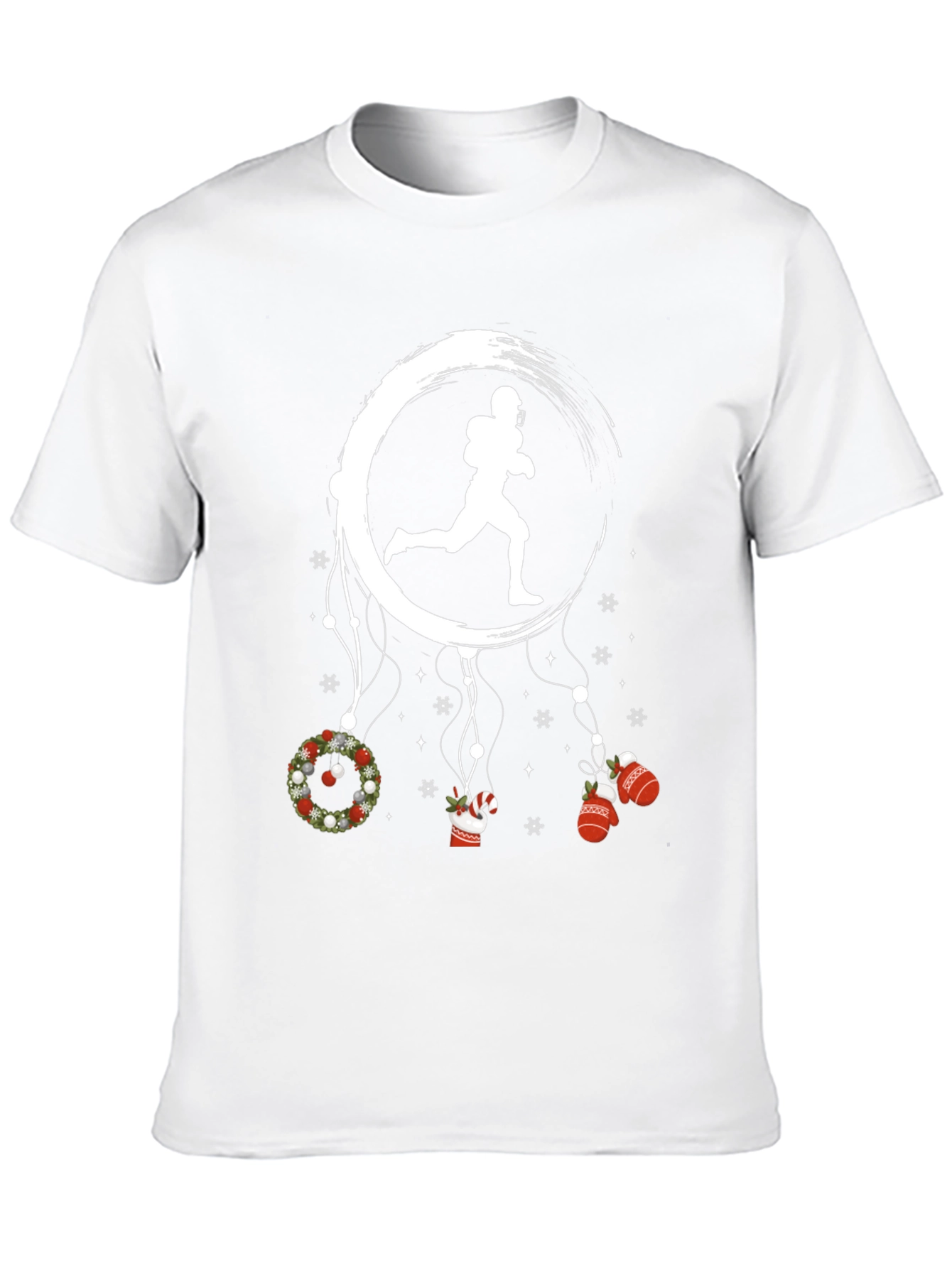 Football Dreamcatcher T-Shirt: Holiday Spirit