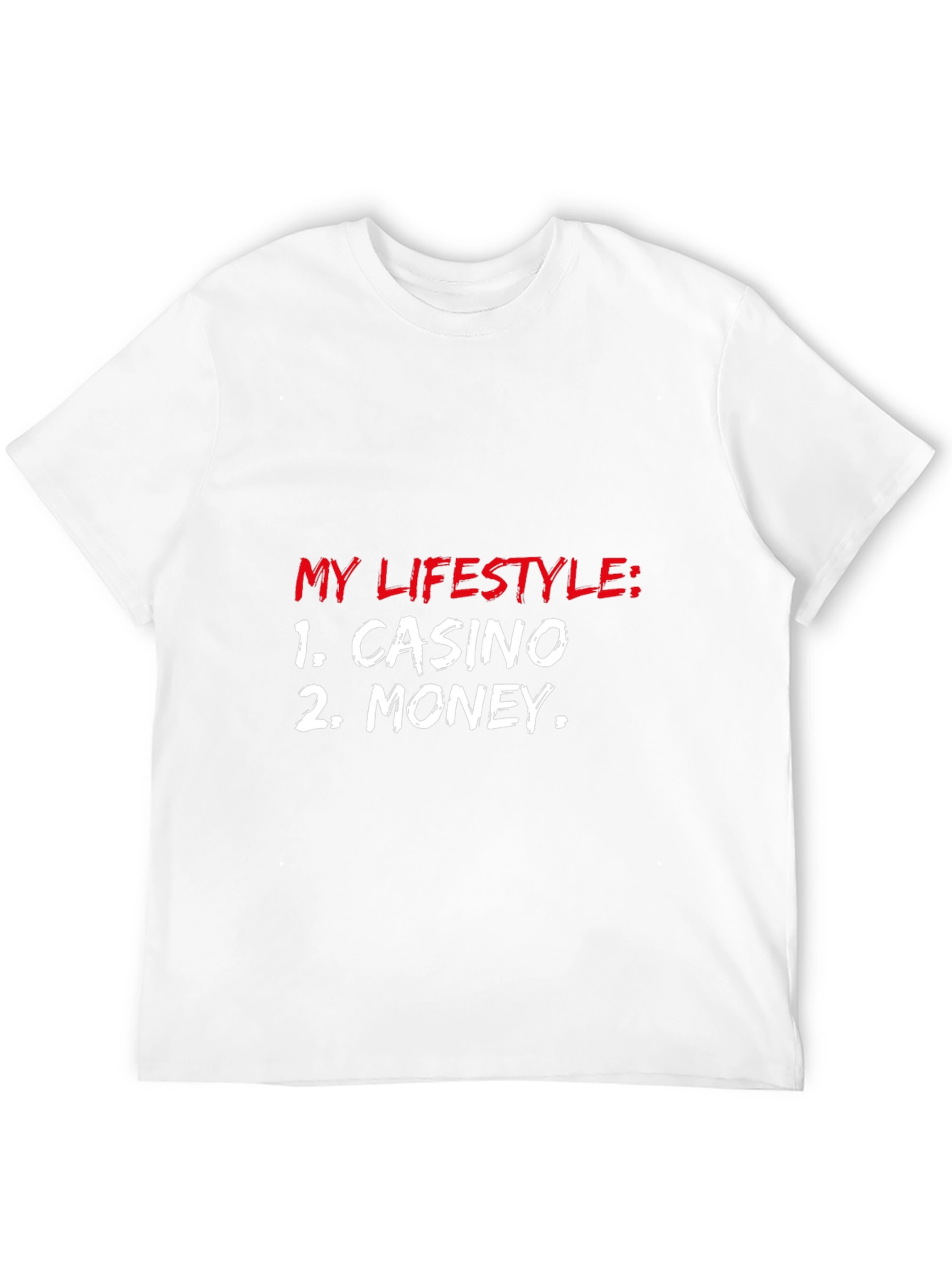 Casino Money Lifestyle Black T-Shirt