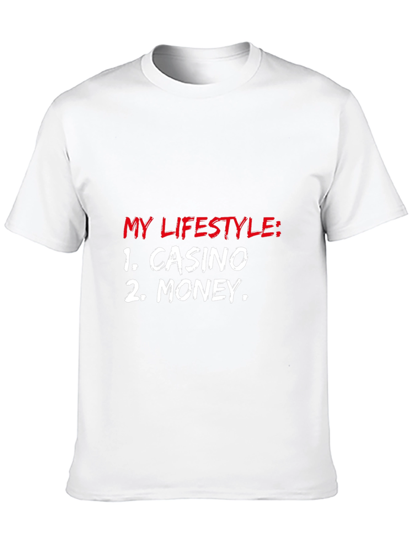 Casino Money Lifestyle Black T-Shirt