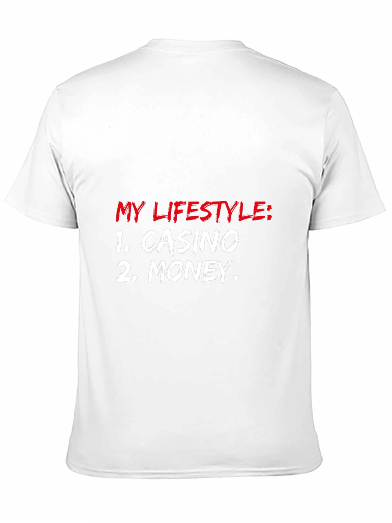 Casino Money Lifestyle Black T-Shirt