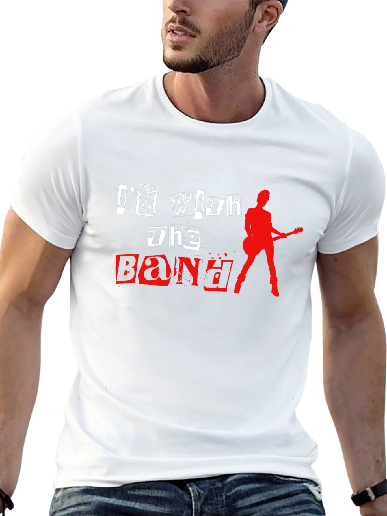 Im With The Band Graphic Tee