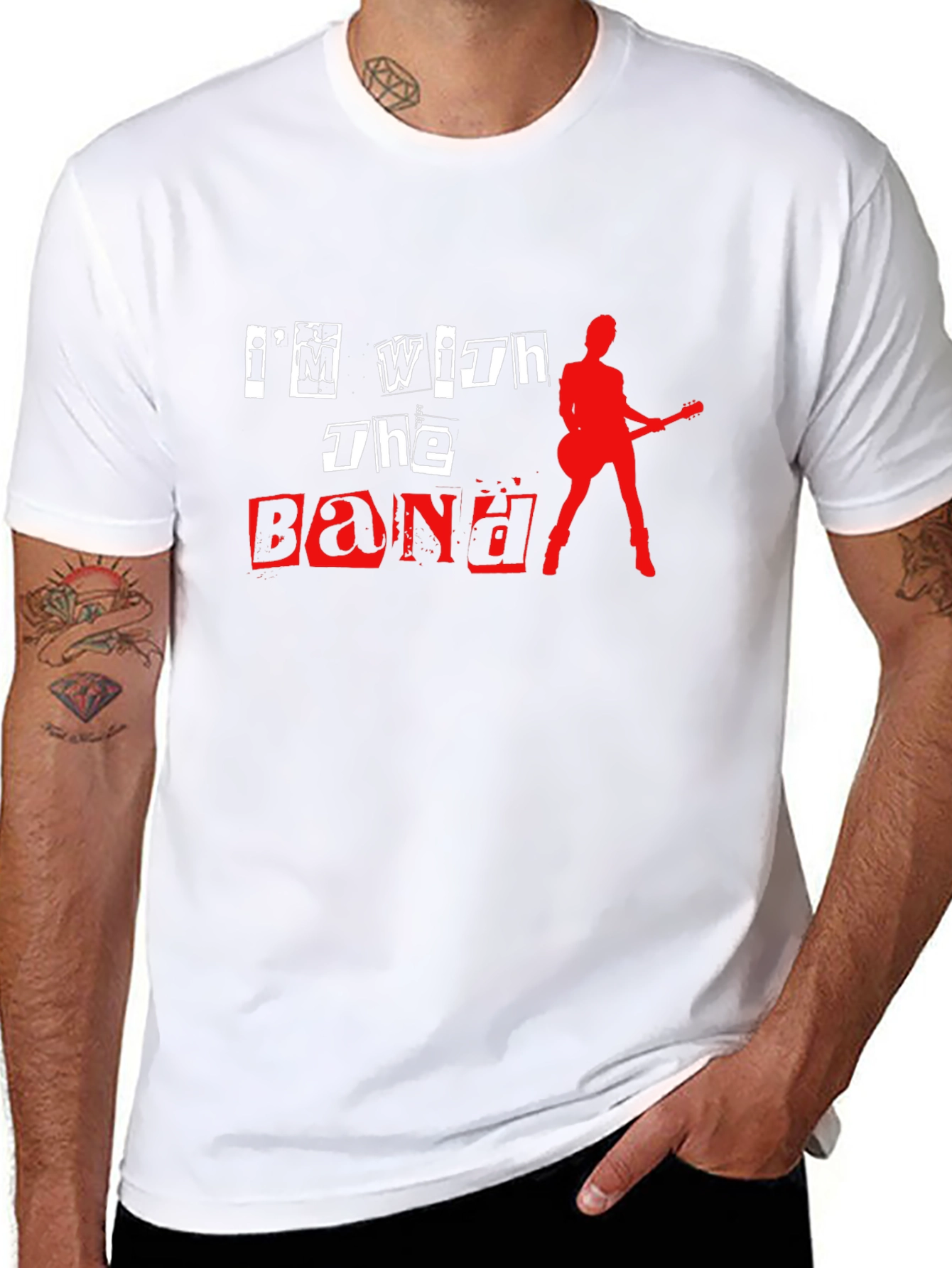 Im With The Band Graphic Tee