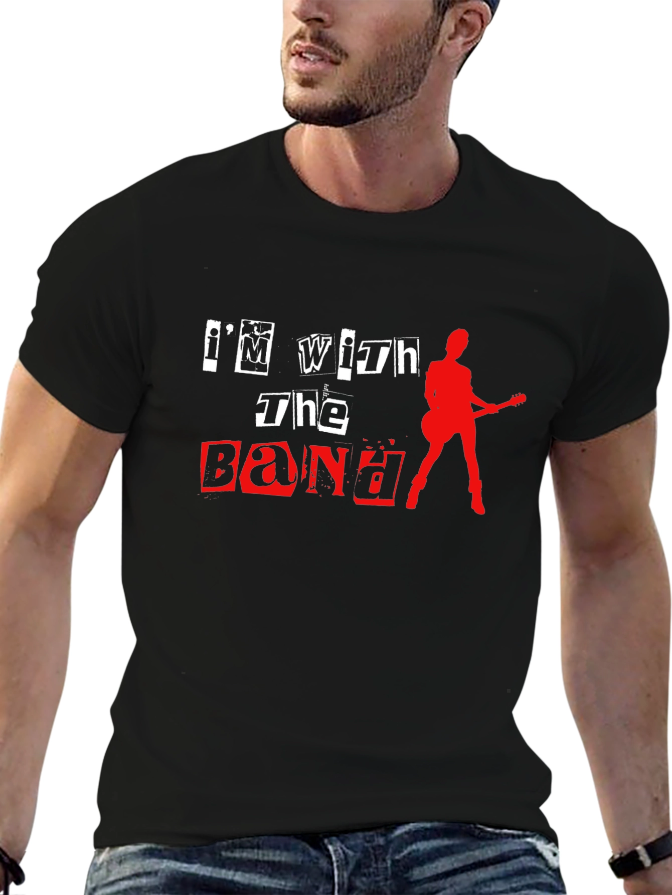 Im With The Band Graphic Tee