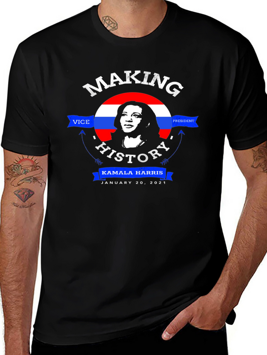 Kamala Harris Making History Graphic T-Shirt