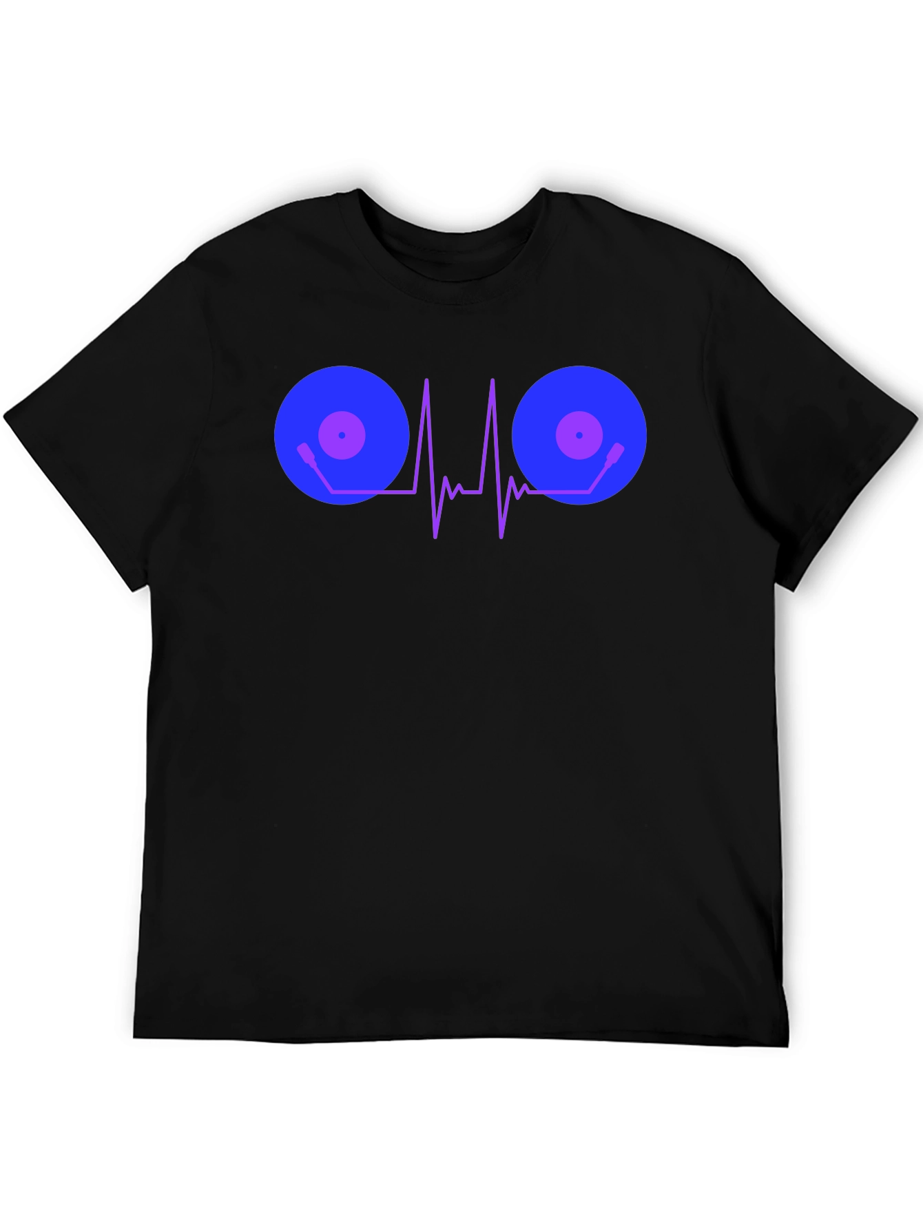 DJ Heartbeat T-Shirt - Music Lover Tee