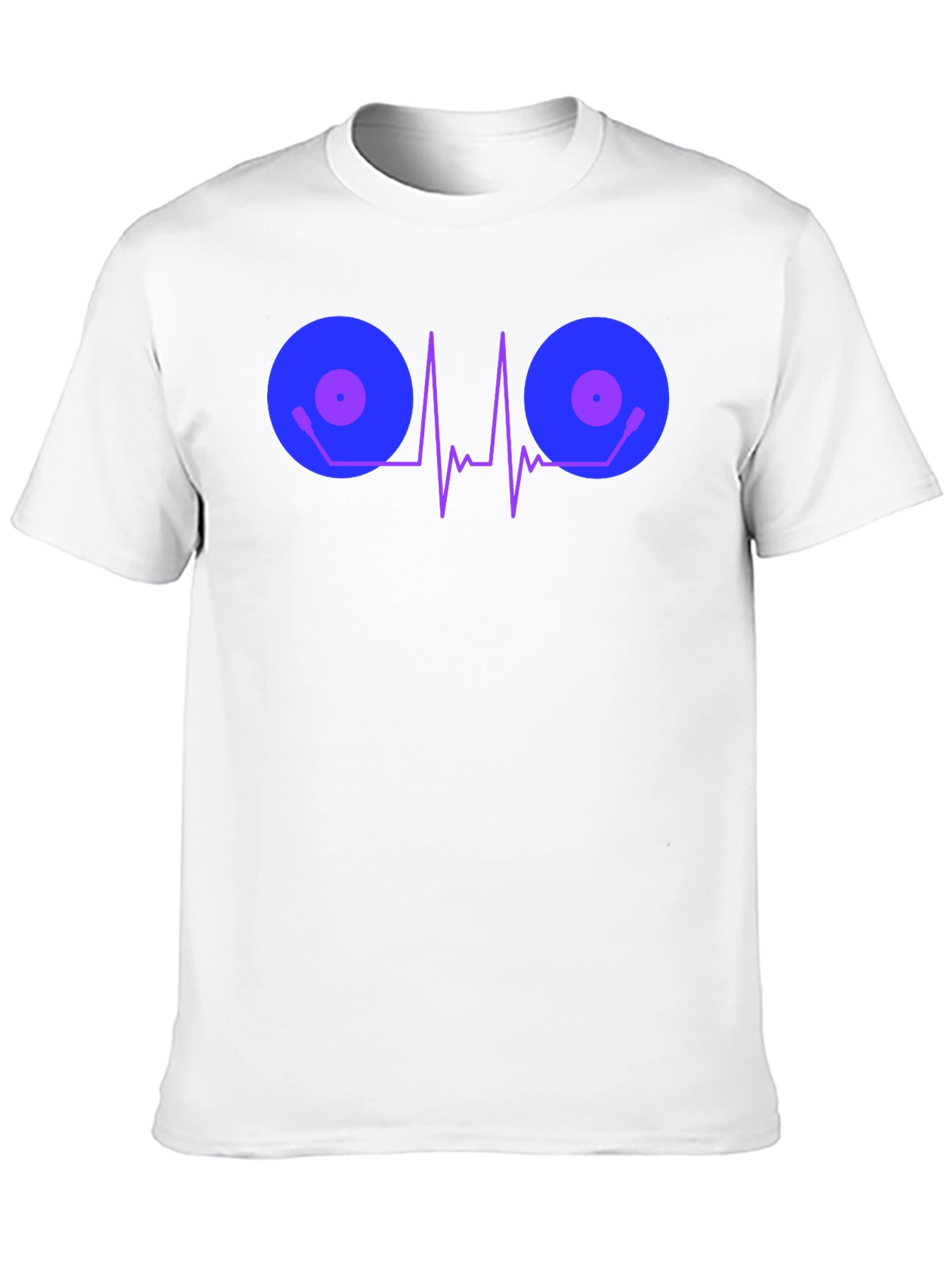 DJ Heartbeat T-Shirt - Music Lover Tee