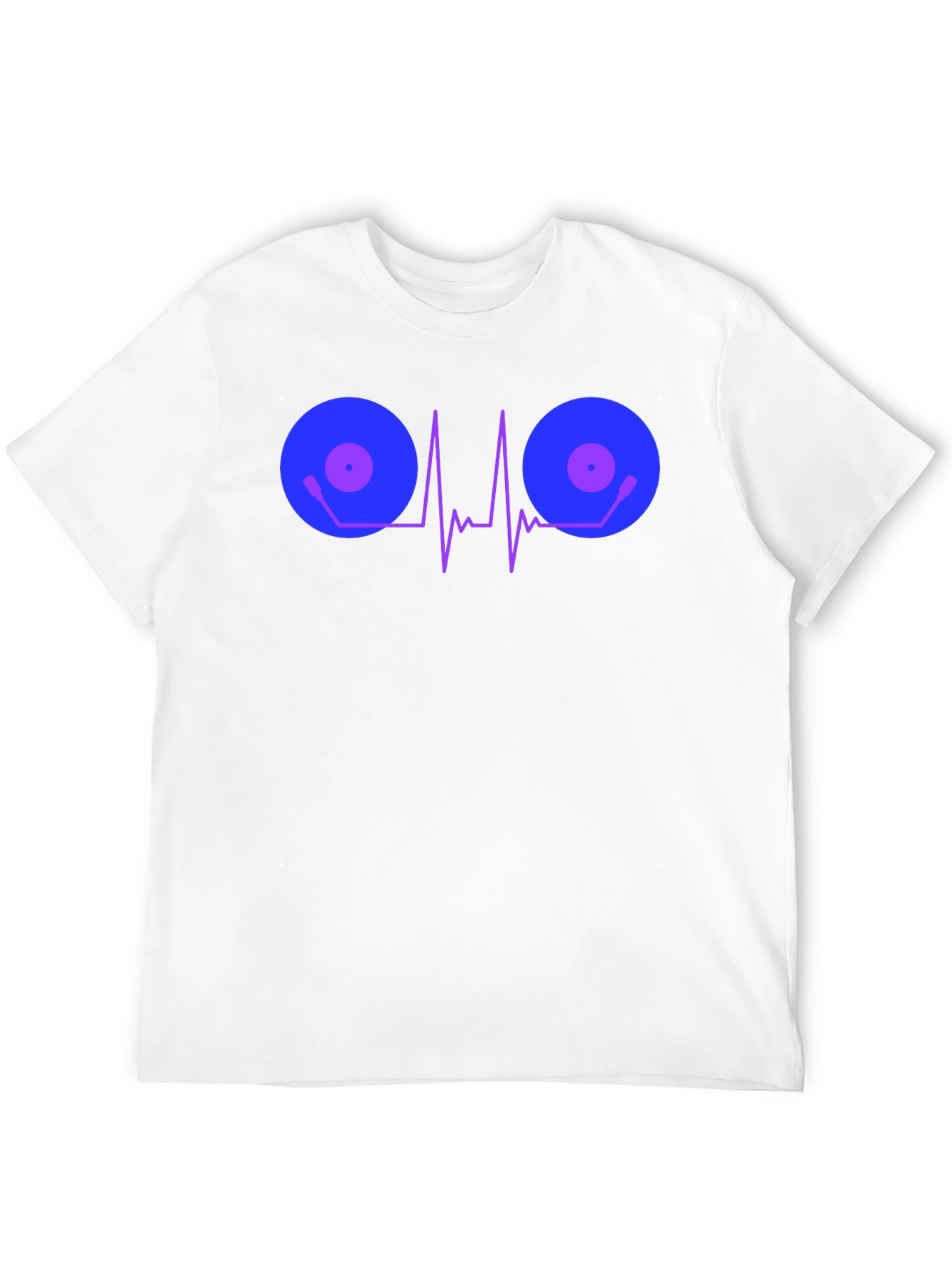 DJ Heartbeat T-Shirt - Music Lover Tee