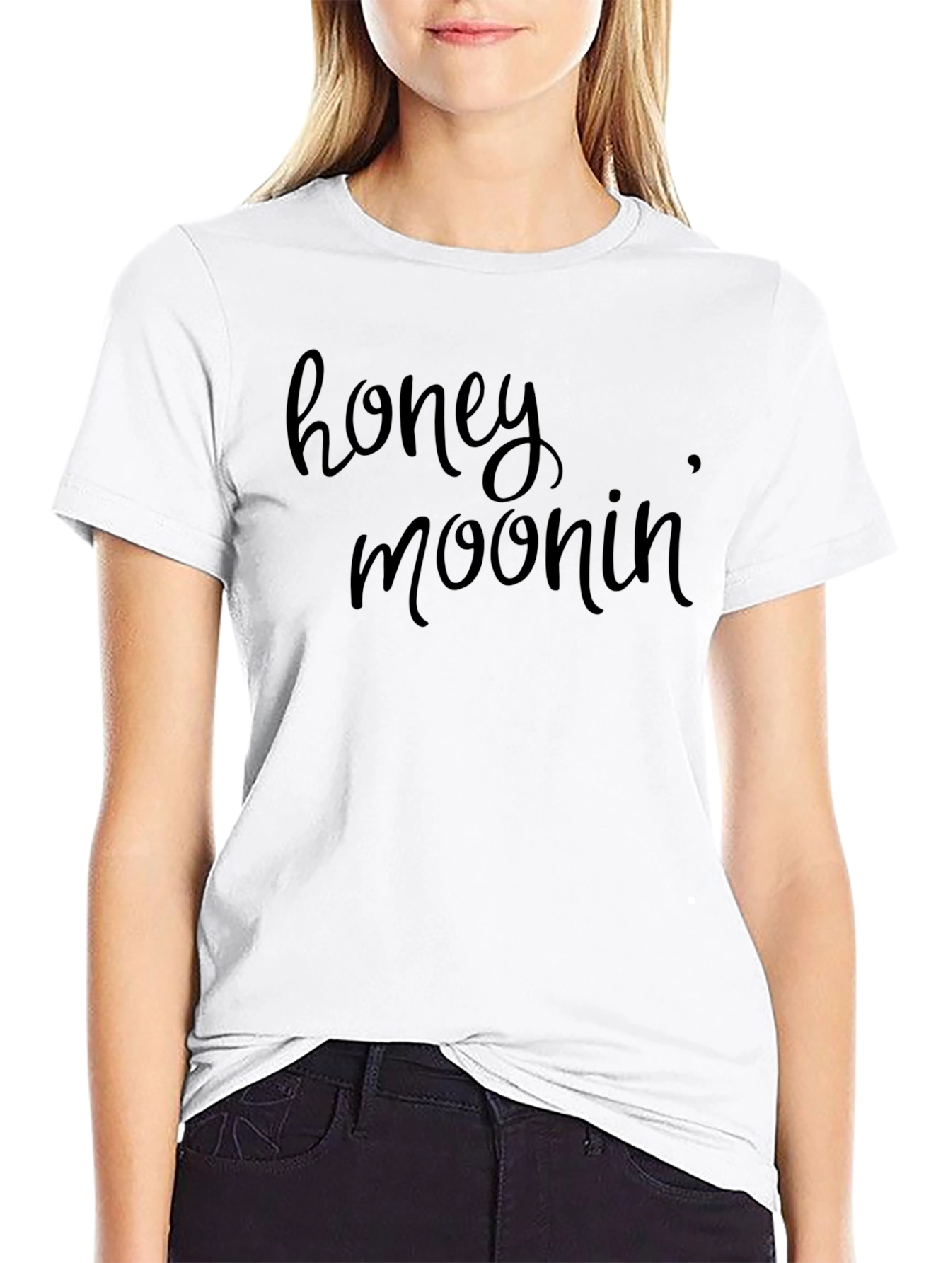 Honeymoonin Black T-Shirt