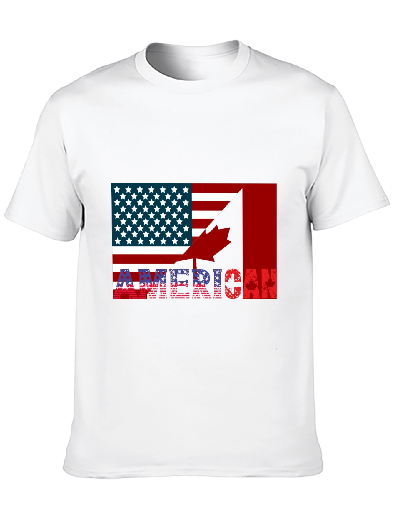 American Canadian Flag T-Shirt