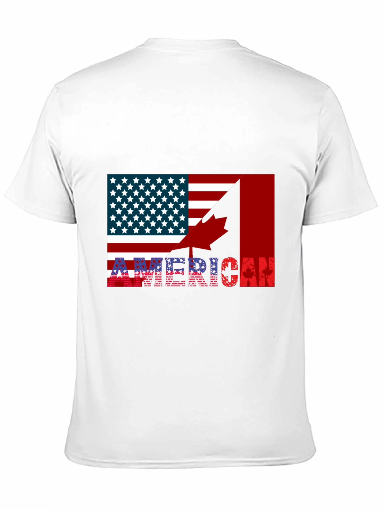 American Canadian Flag T-Shirt