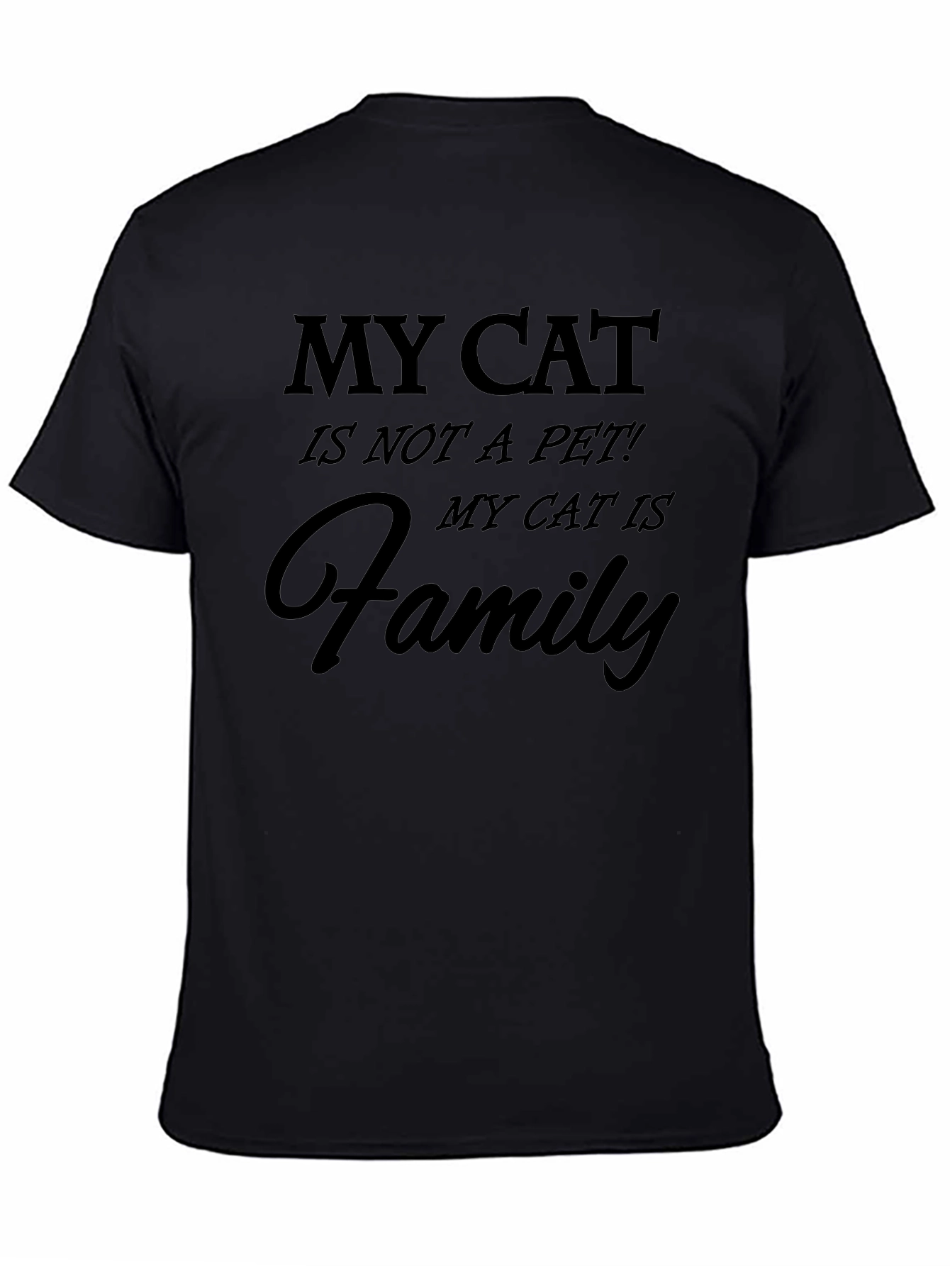 My Cat is Family Graphic Tee