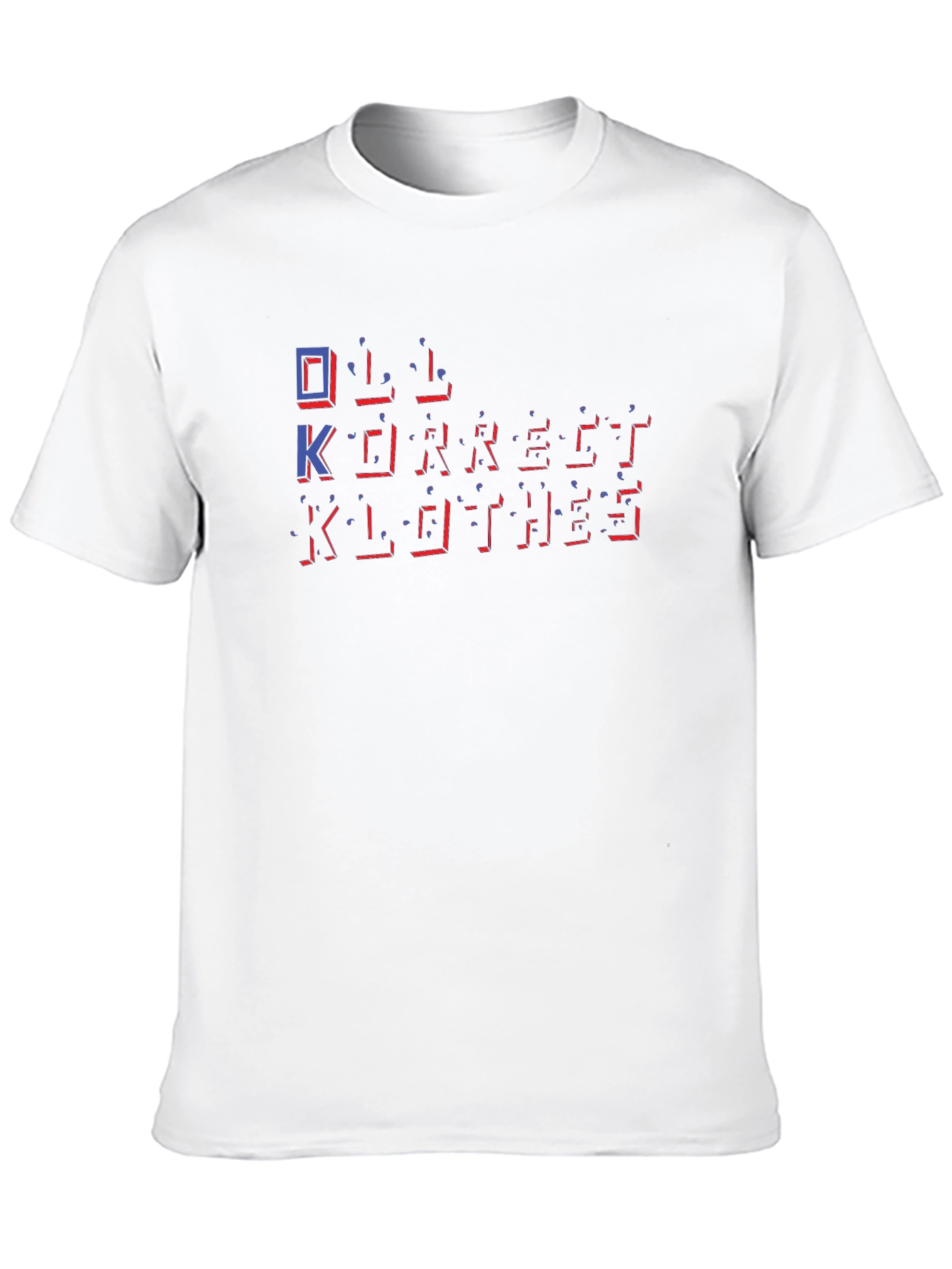 OK Korrect Clothes Black Graphic Tee