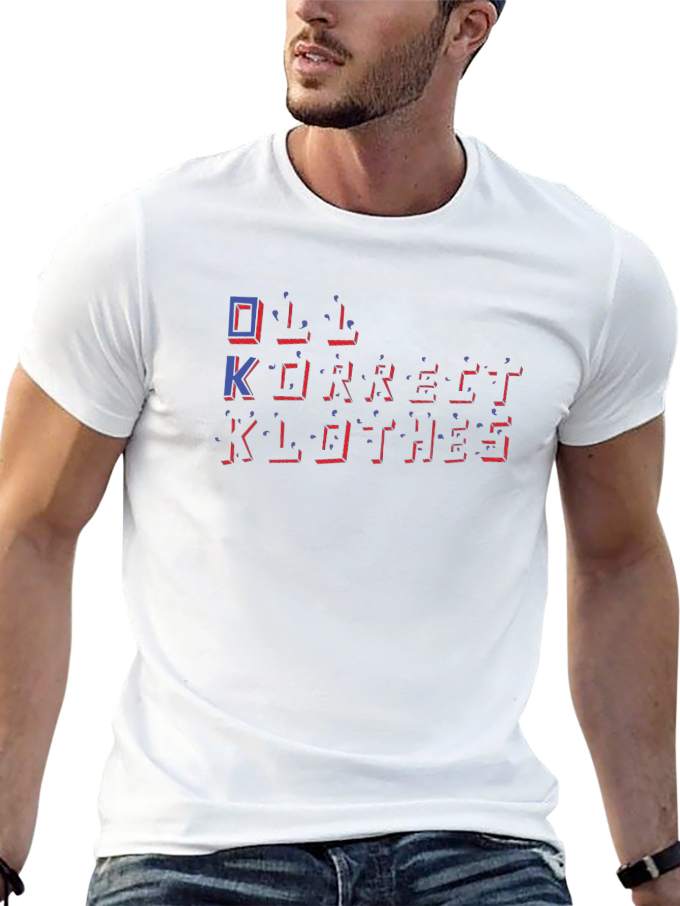 OK Korrect Clothes Black Graphic Tee