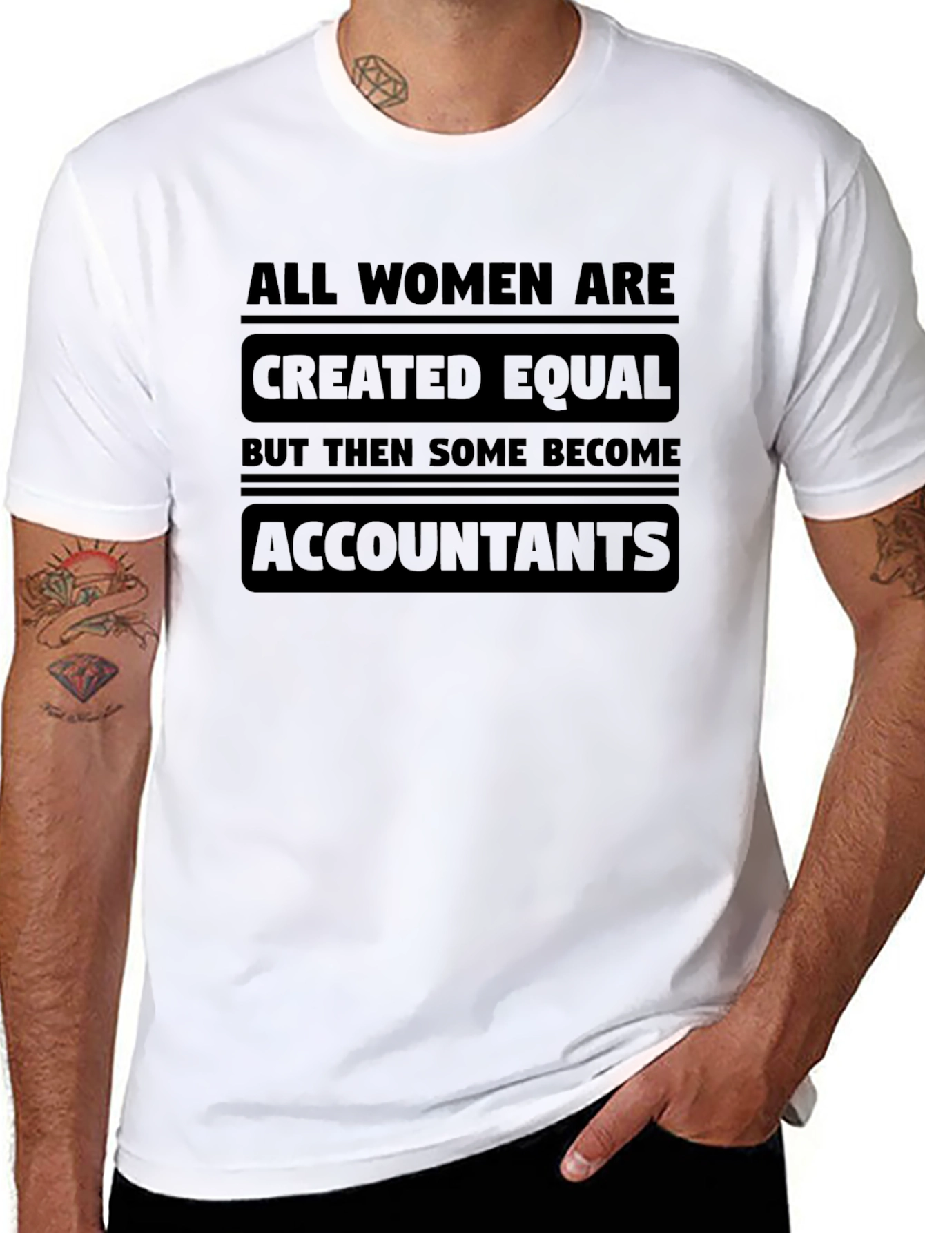 Accountant Womens Equality T-Shirt
