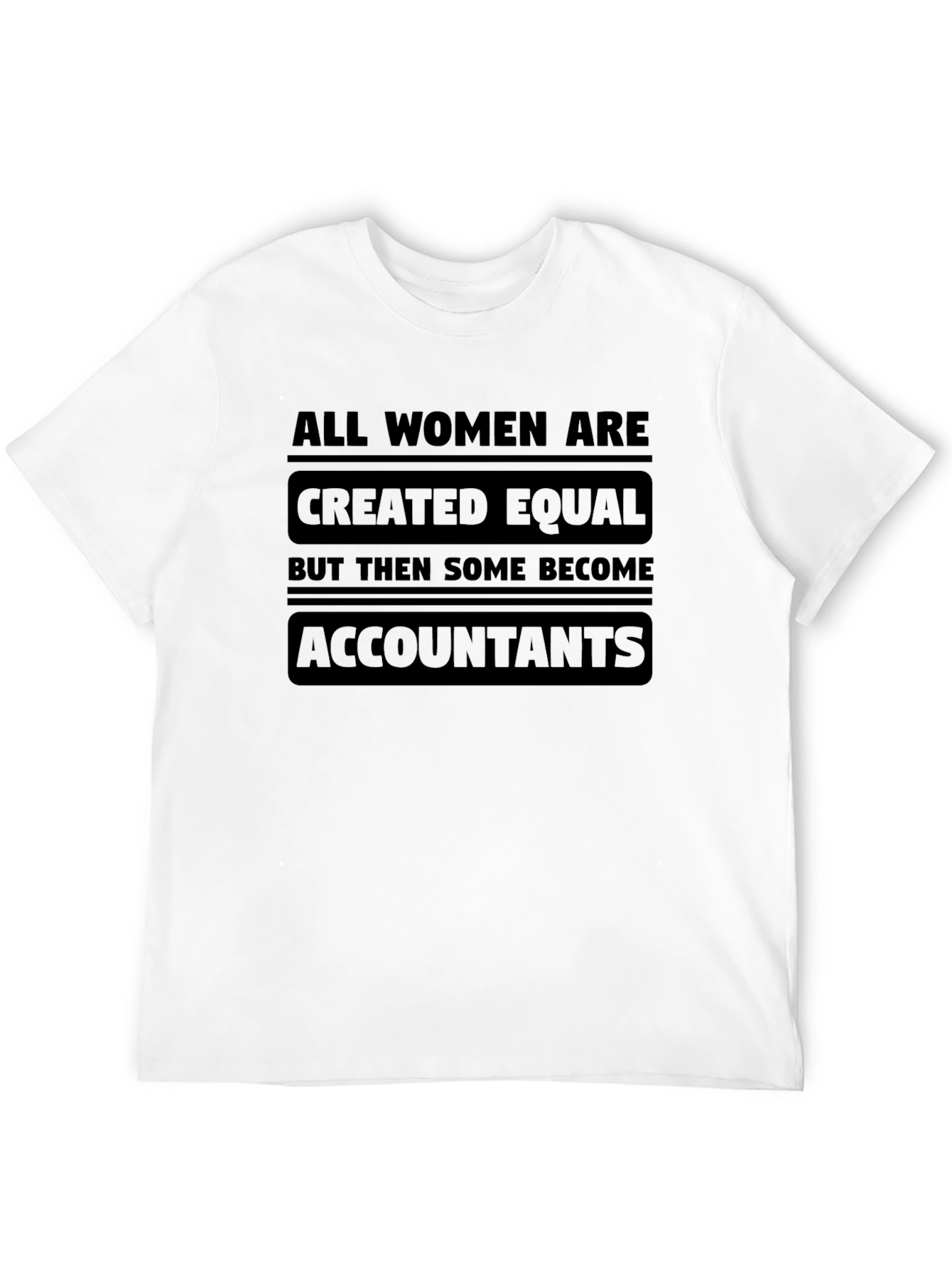 Accountant Womens Equality T-Shirt