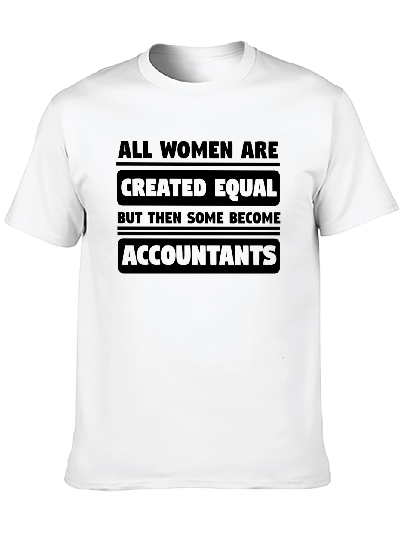 Accountant Womens Equality T-Shirt