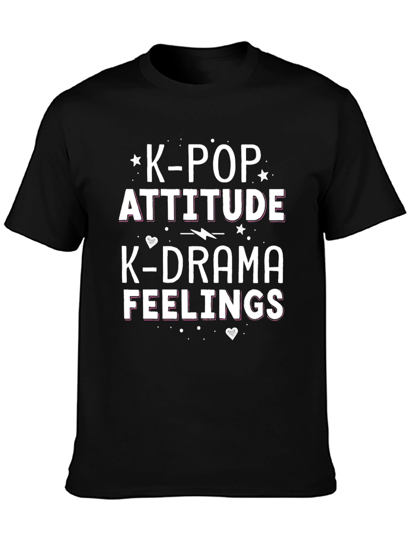 K-POP Attitude K-Drama Feelings Graphic Tee