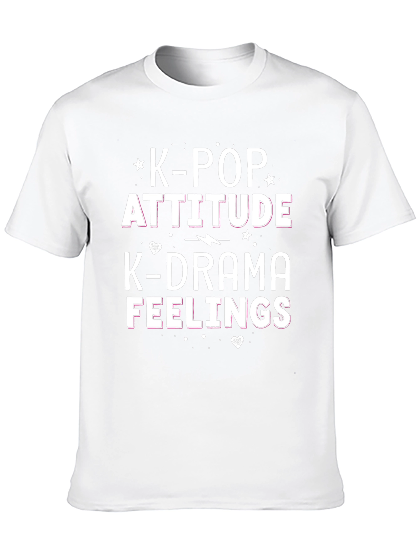 K-POP Attitude K-Drama Feelings Graphic Tee